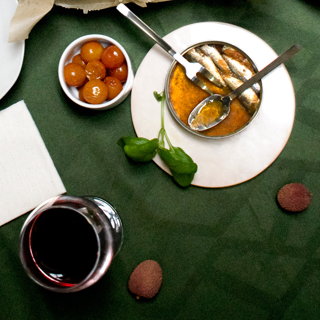 Taggmakrill i Virgin-sås