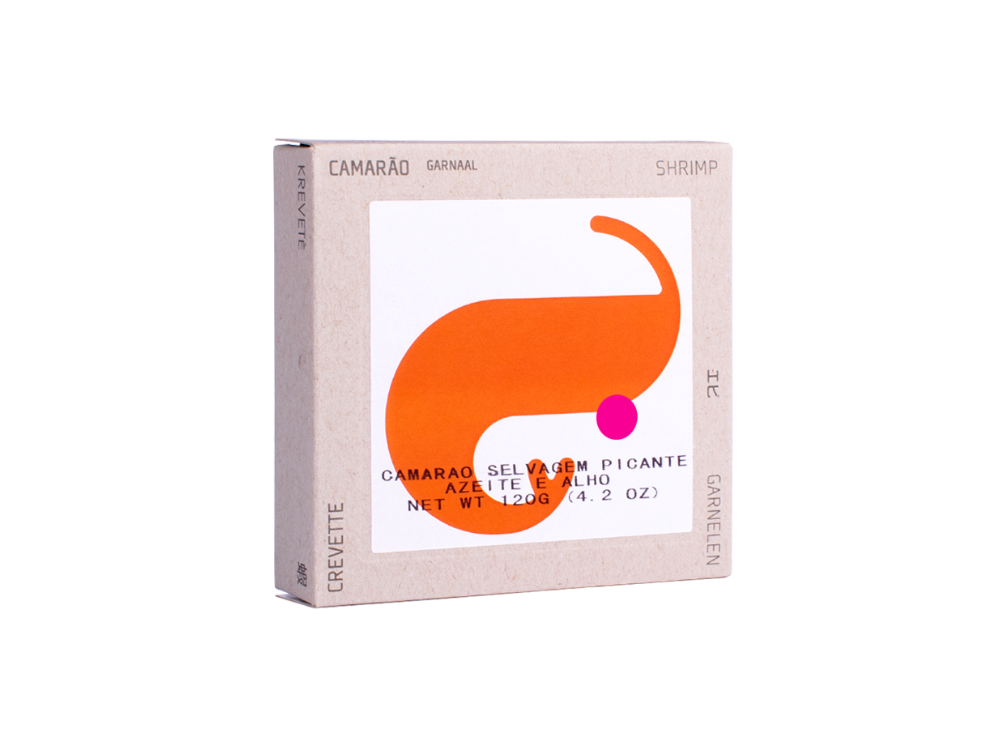 Vildfångade Småräkor i Olivolja med Vitlök & Chili