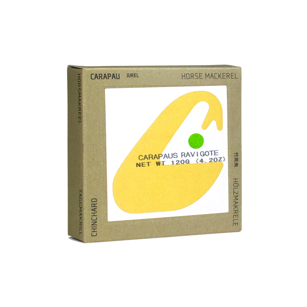 Taggmakrill i Ravigote-sås