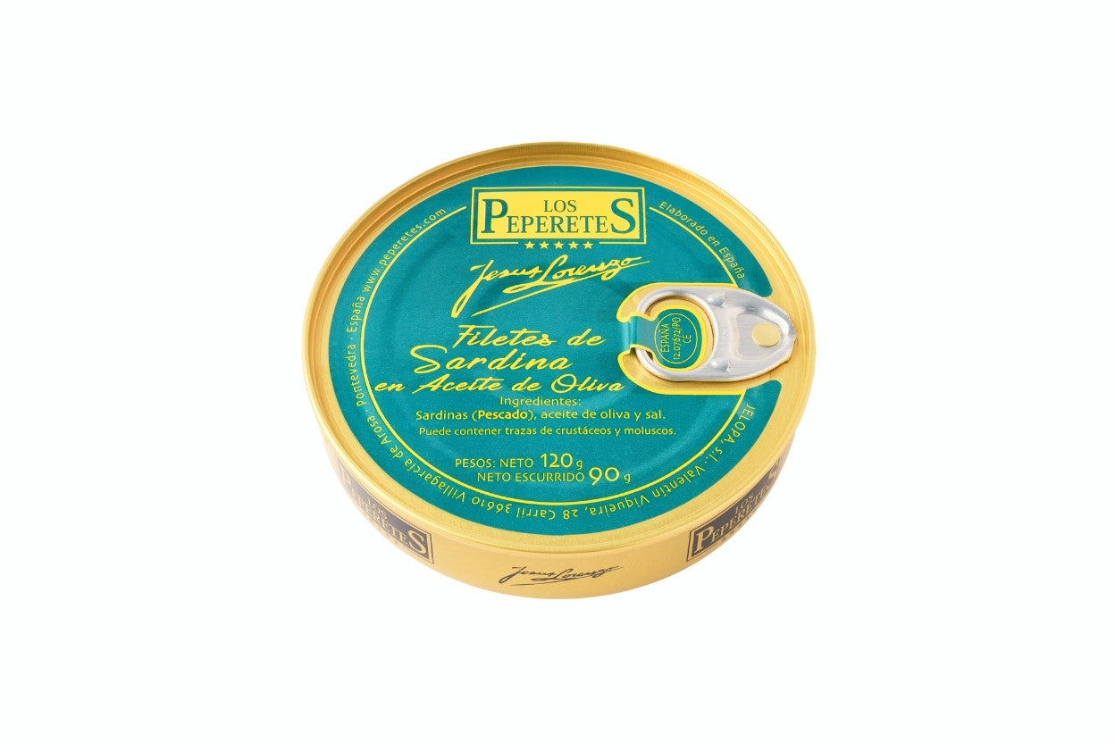 Sardinfiléer i Olivolja