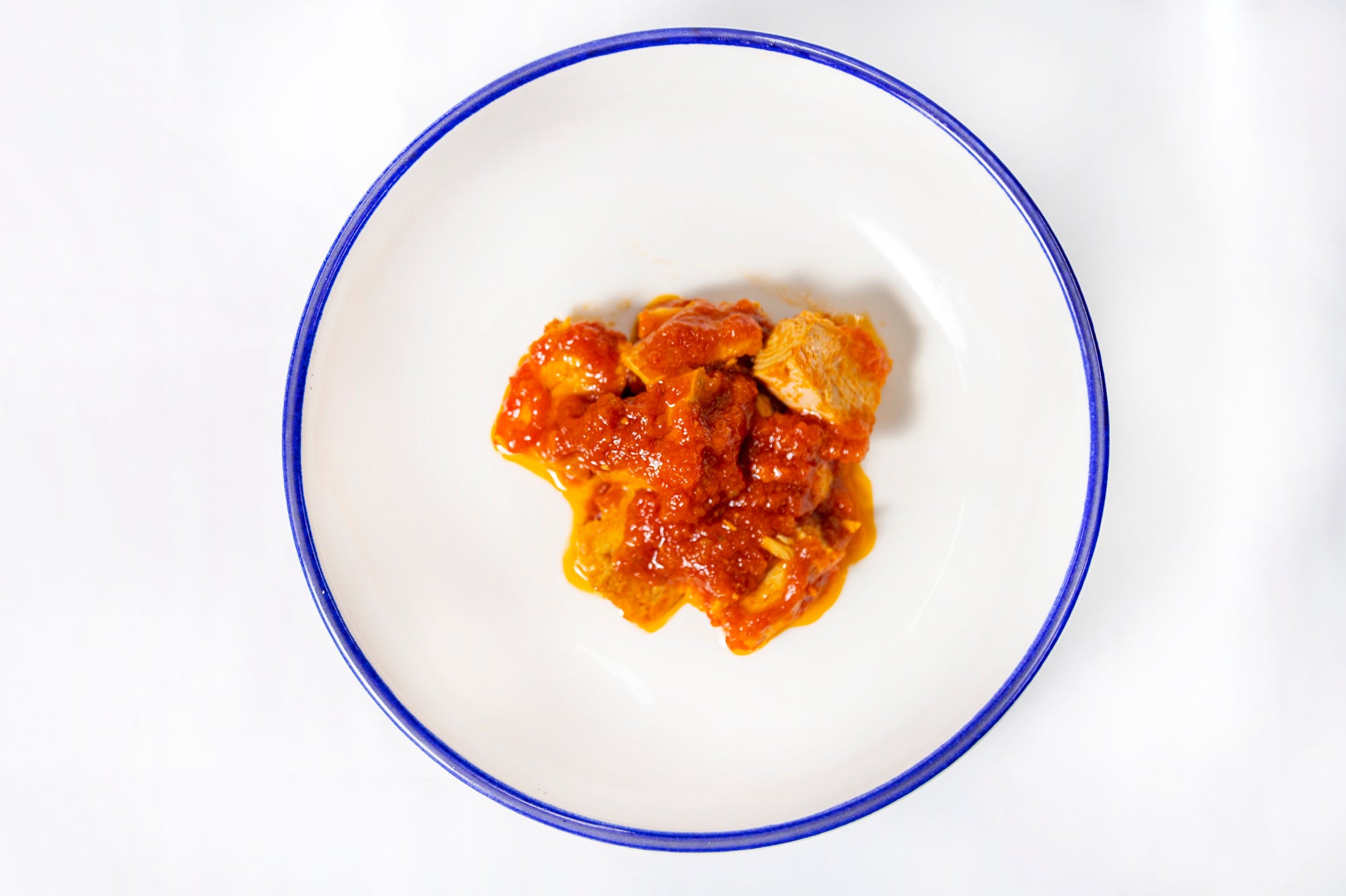 Långfenad Tonfisk i Tomatsås