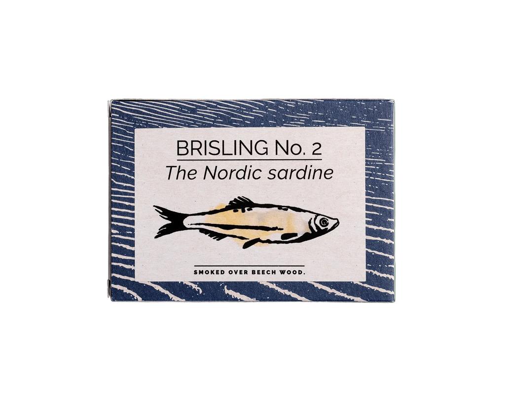 Bokspånsrökt Skarpsill (Brisling No.2)