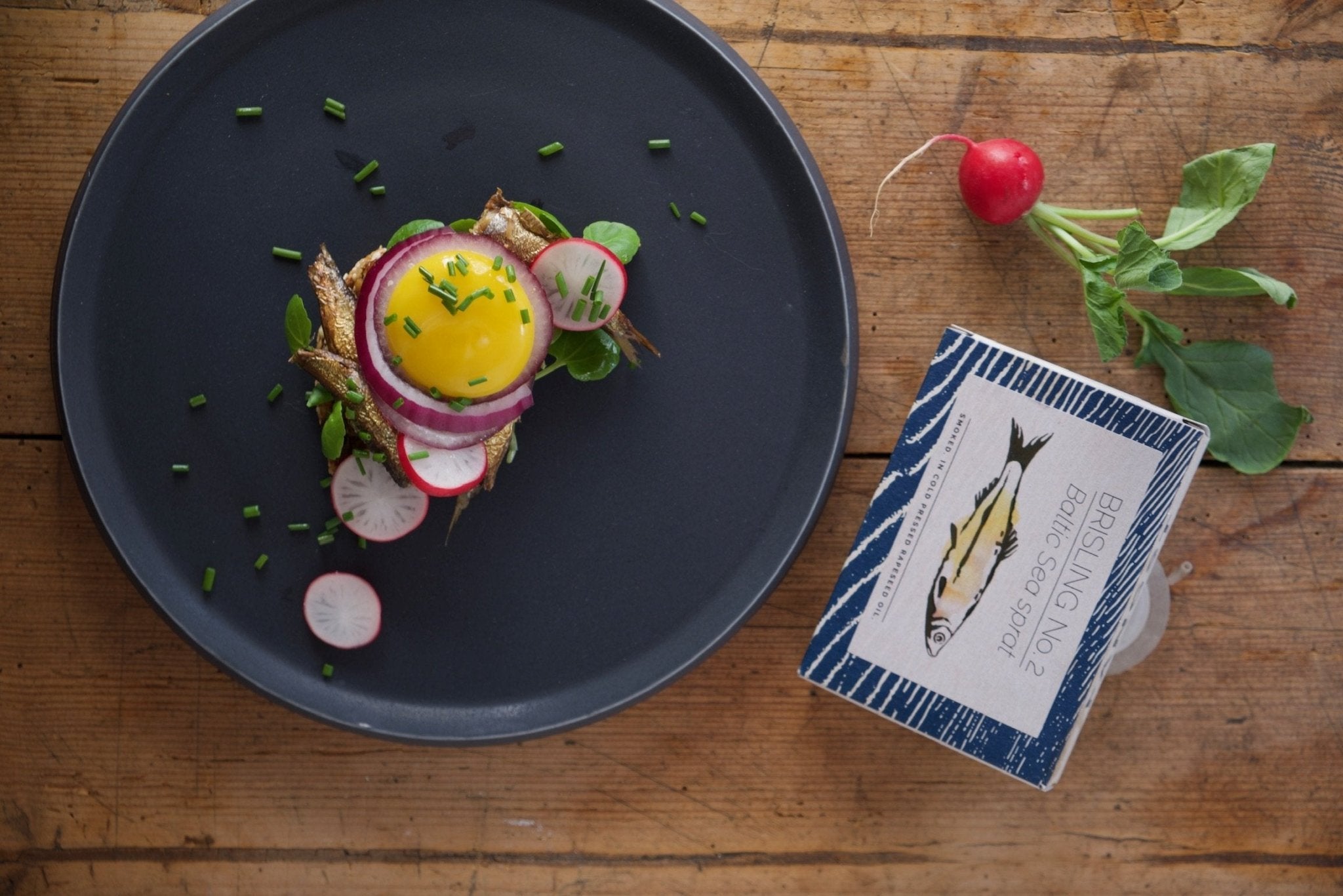 Bokspånsrökt Skarpsill (Brisling No.2)