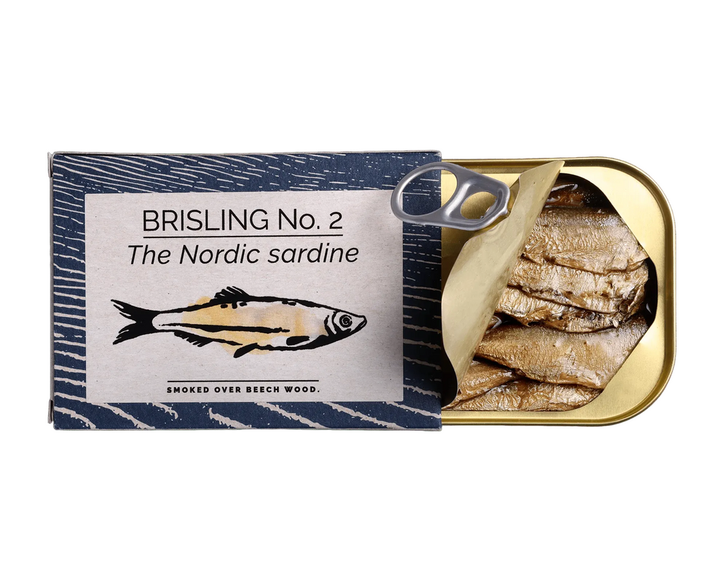 Bokspånsrökt Skarpsill (Brisling No.2)